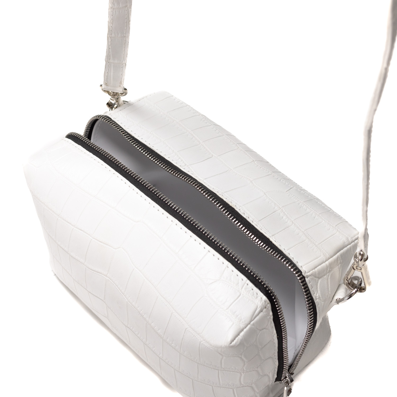 Aria Sling Swing Bag Small Croc Style 3212 - Image 10