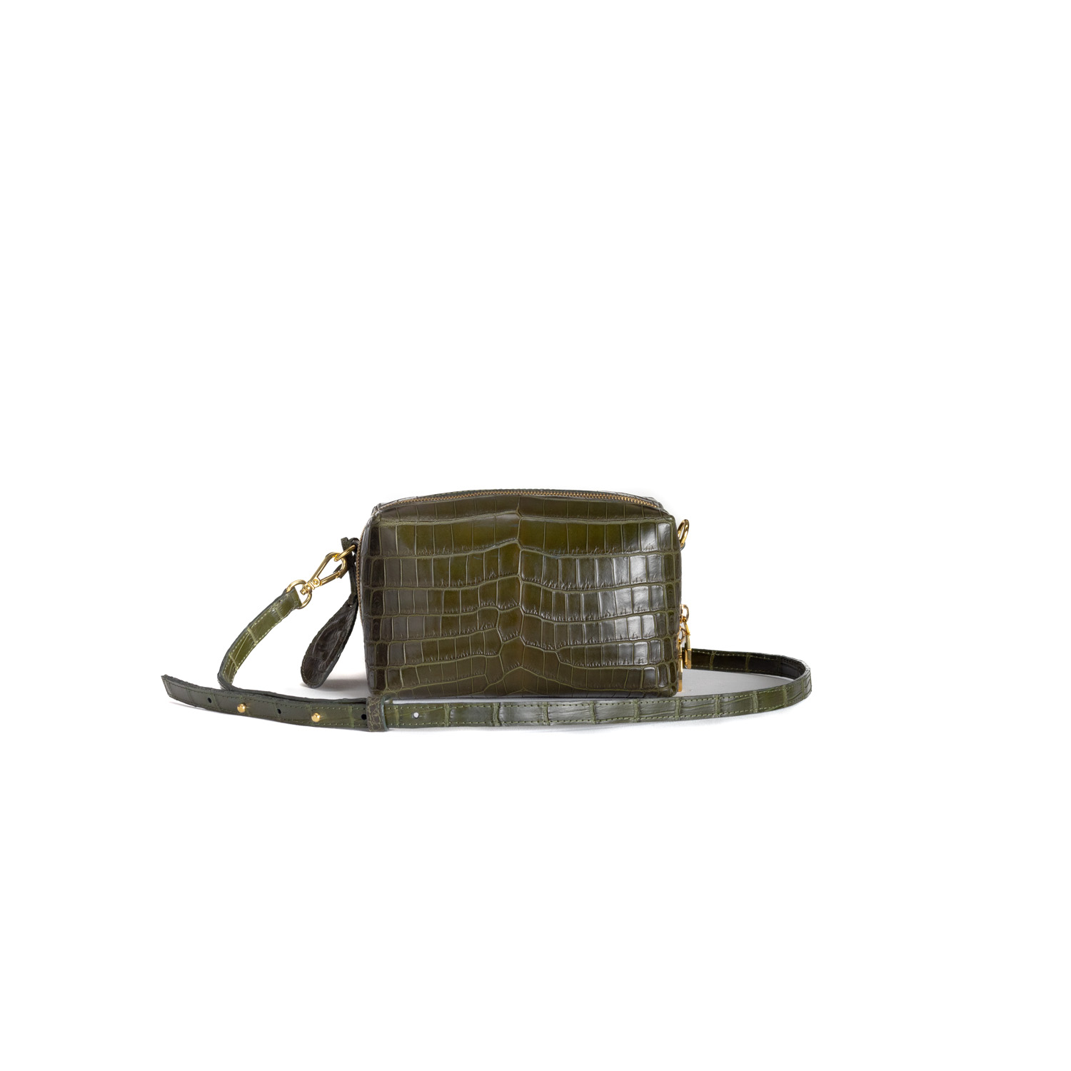 Aria Sling Swing Bag Small Croc Style 3212 - Image 11