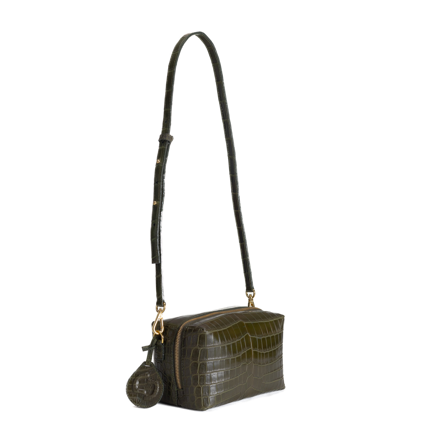 Aria Sling Swing Bag Small Croc Style 3212 - Image 14