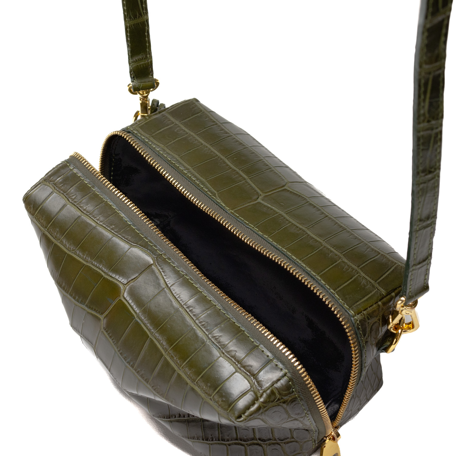 Aria Sling Swing Bag Small Croc Style 3212 - Image 15
