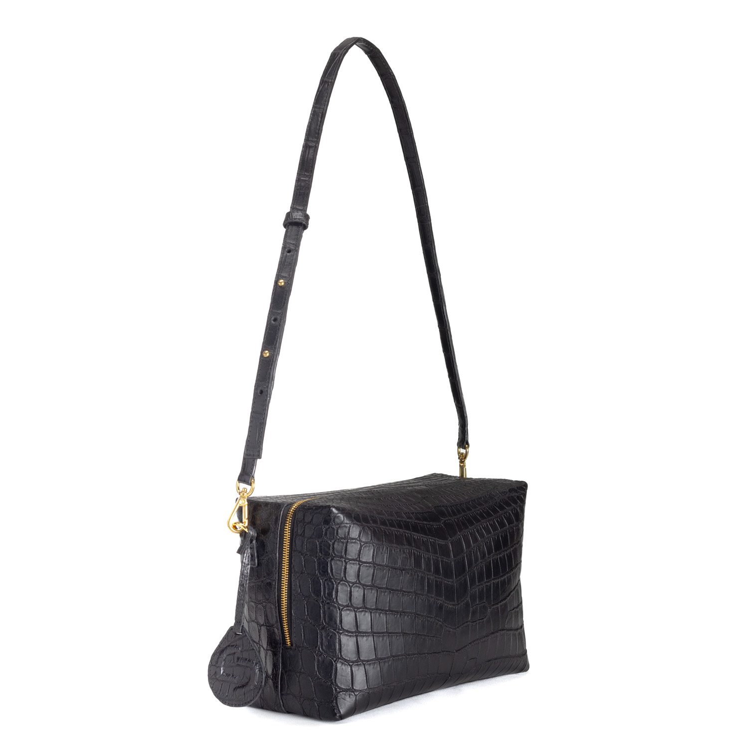 Aria Sling Swing Bag Large Croc Style 3213 - Image 4
