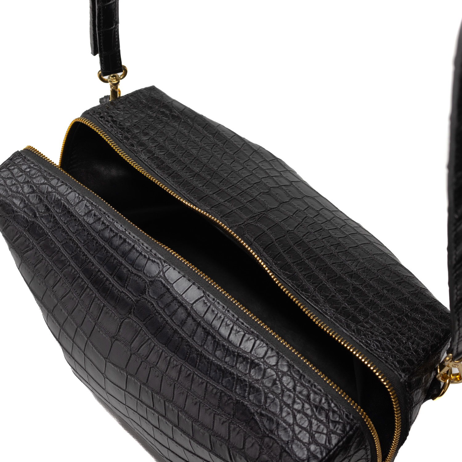 Aria Sling Swing Bag Large Croc Style 3213 - Image 5