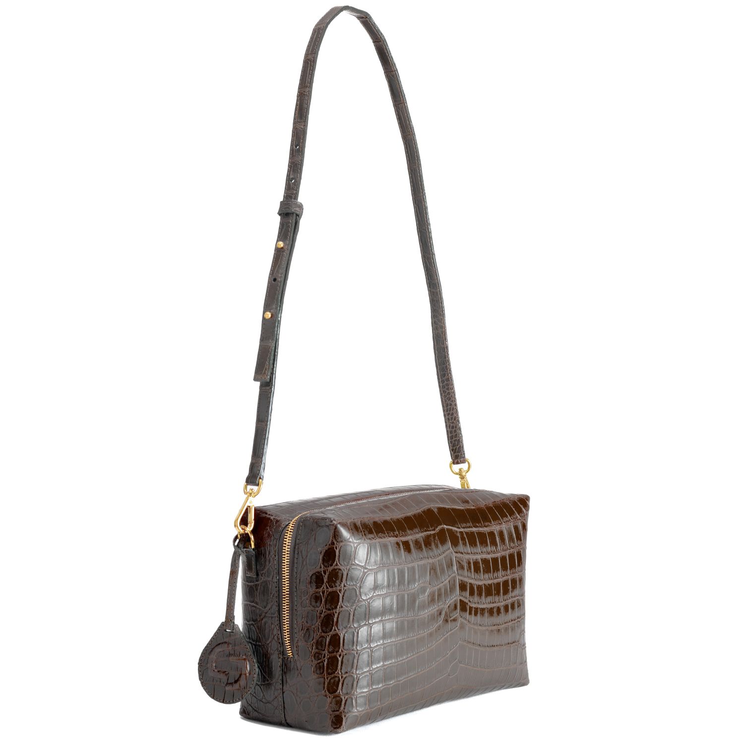 Aria Sling Swing Bag Large Croc Style 3213 - Image 19