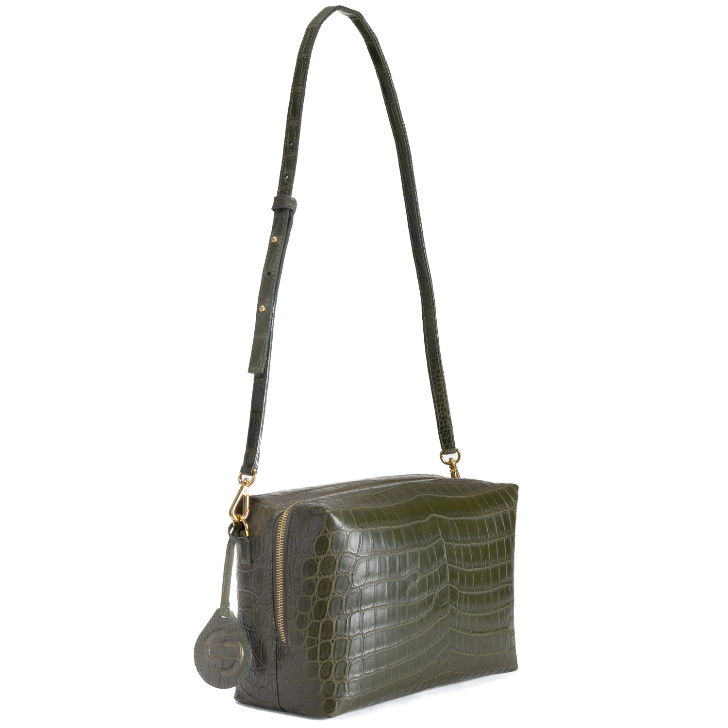 Aria Sling Swing Bag Large Croc Style 3213 - Image 14