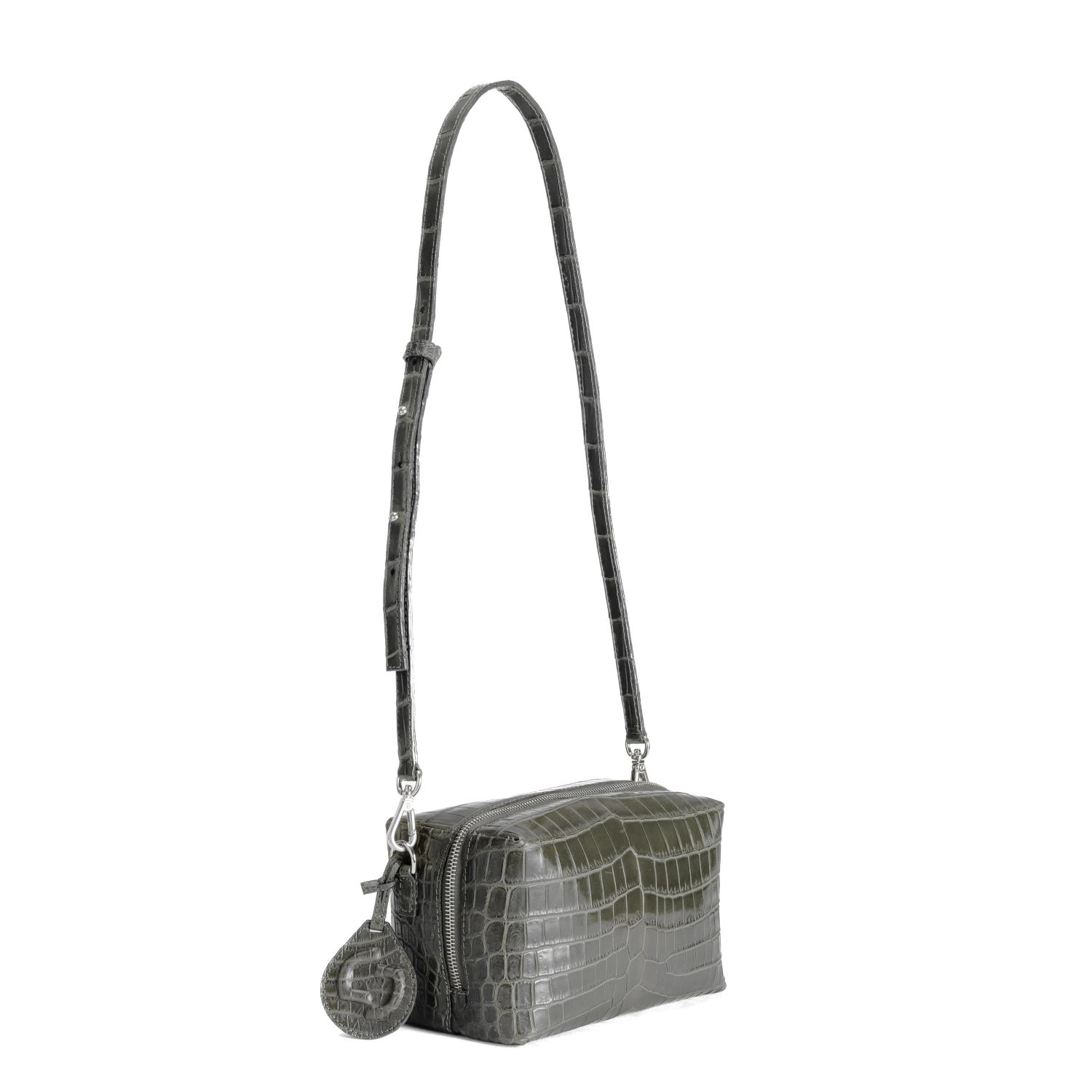 Aria Sling Swing Bag Small Croc Style 3212 - Image 19