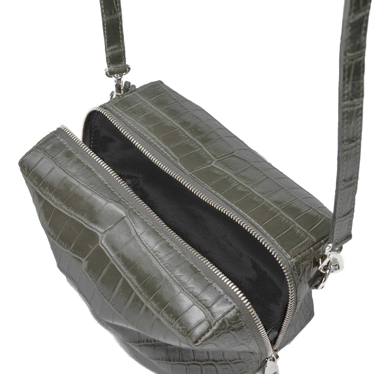 Aria Sling Swing Bag Small Croc Style 3212 - Image 20