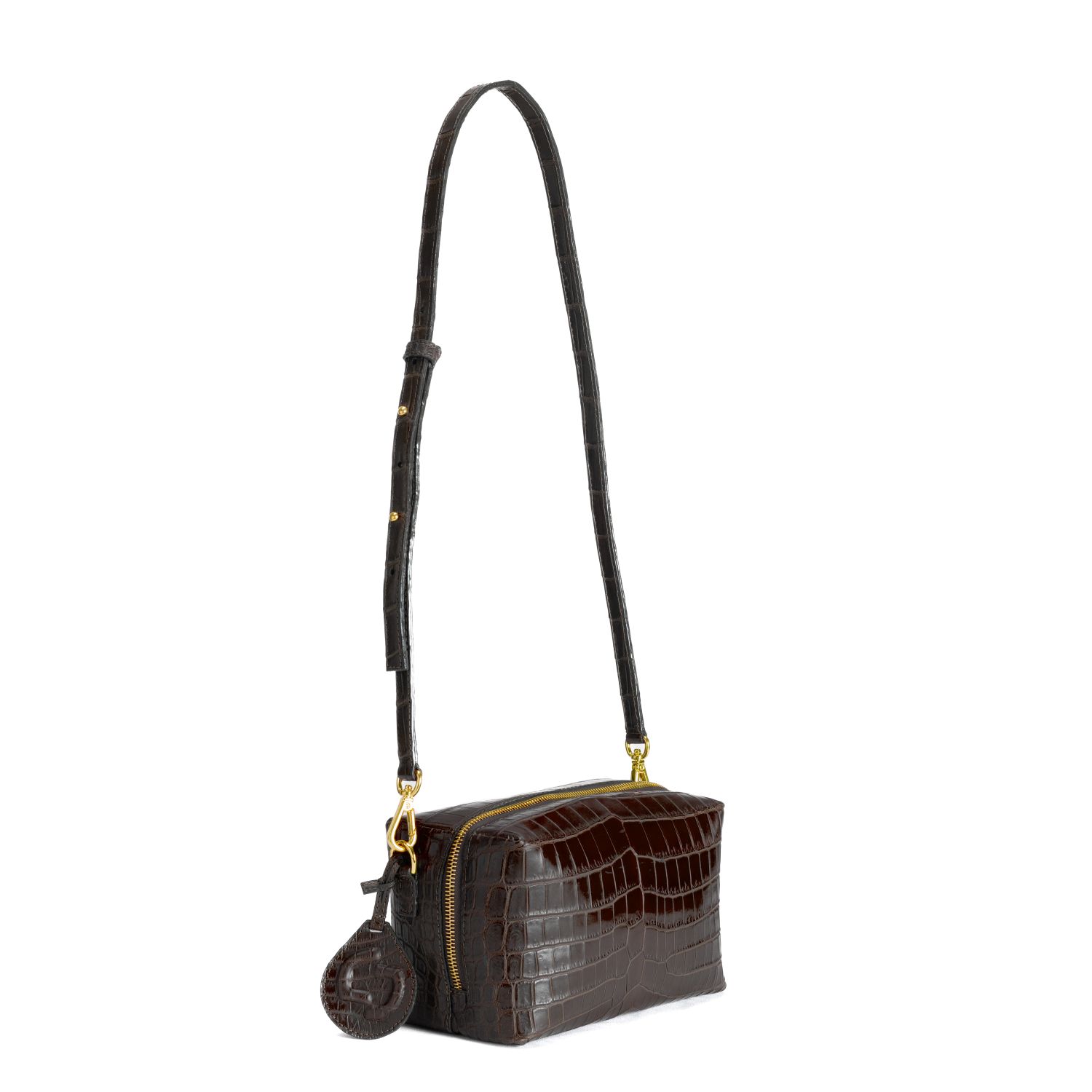 Aria Sling Swing Bag Small Croc Style 3212 - Image 24