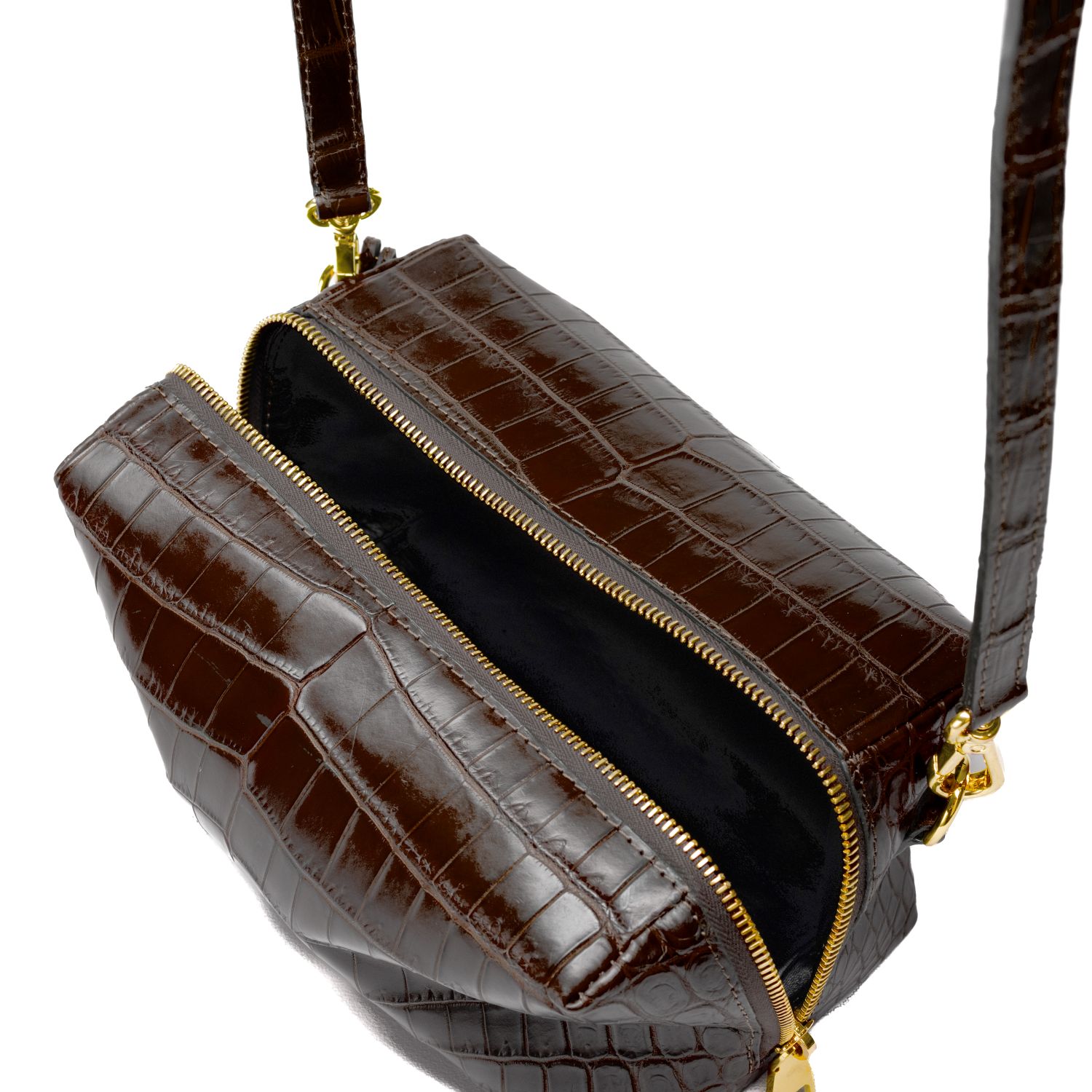 Aria Sling Swing Bag Small Croc Style 3212 - Image 25