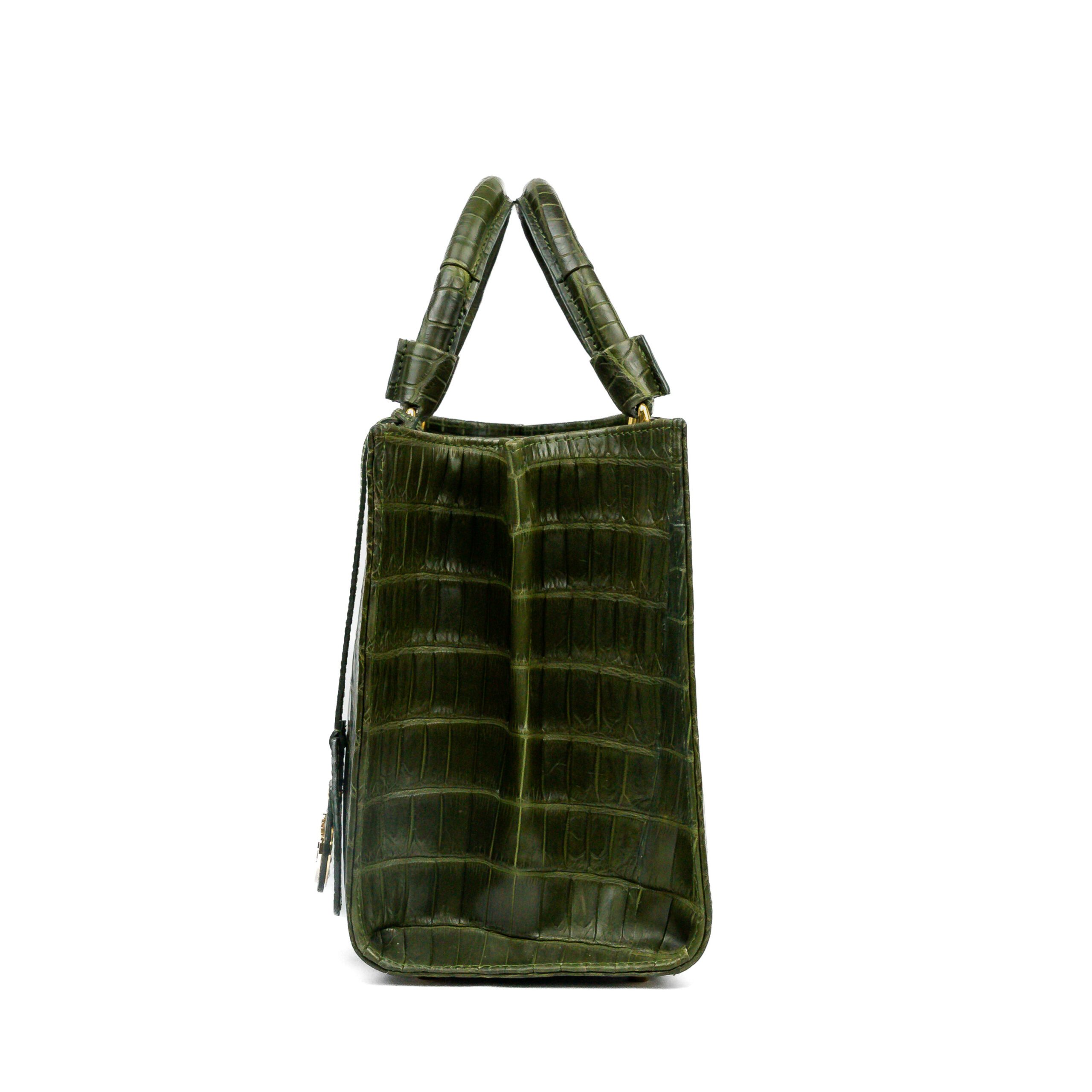 Toni Tote Handbag Ostrich 3202 - Image 2