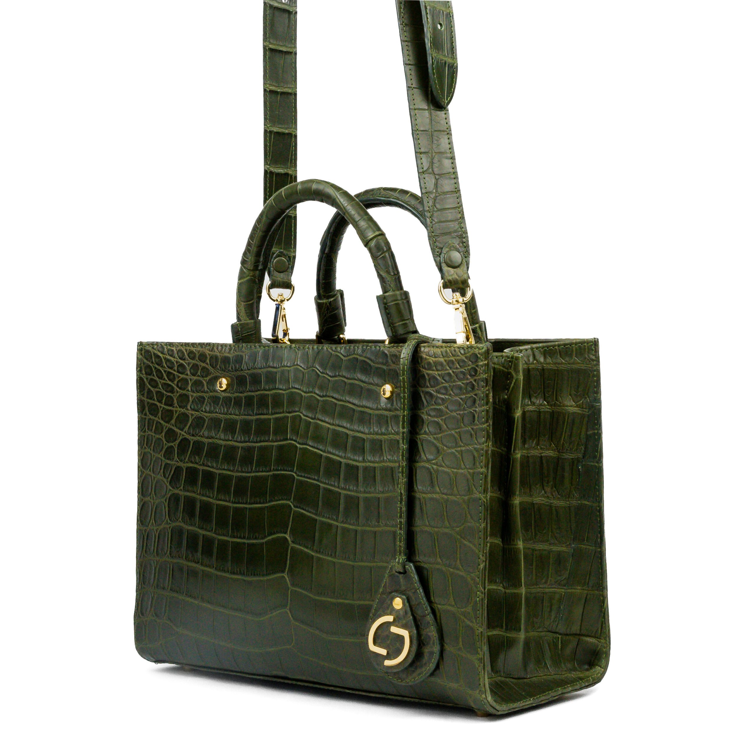 Toni Tote Handbag Ostrich 3202 - Image 4