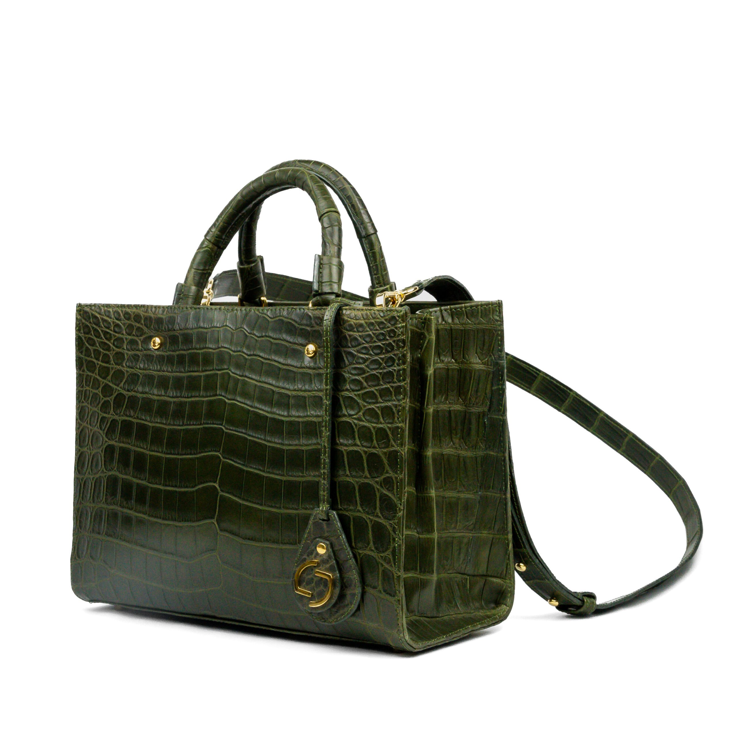 Toni Tote Handbag Ostrich 3202 - Image 5