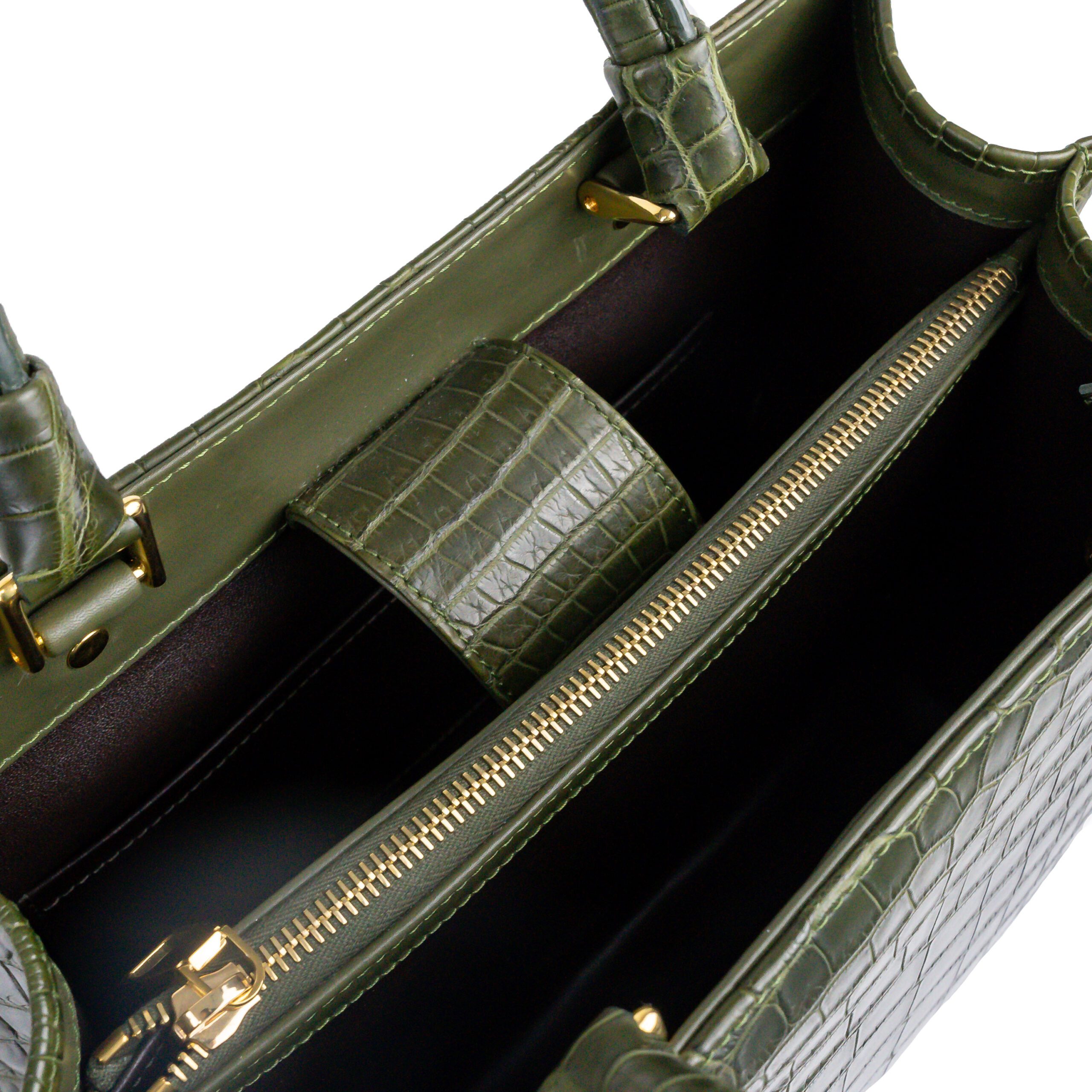 Toni Tote Handbag Ostrich 3202 - Image 6