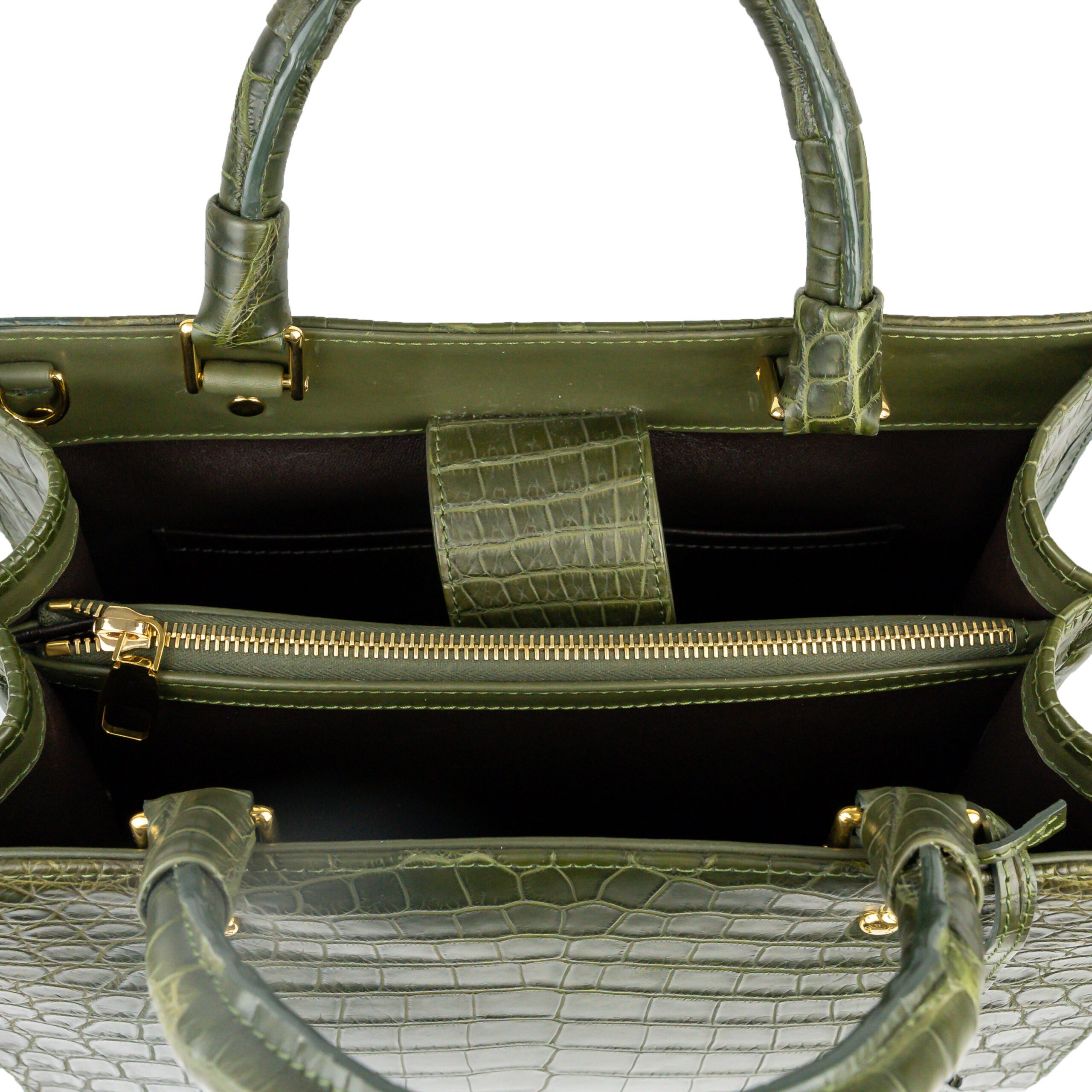 Toni Tote Handbag Ostrich 3202 - Image 7